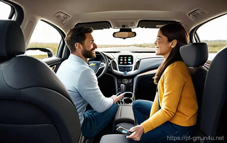 지엠 쉐보레 이쿼녹스의 고객 만족도 - 5T AWD, confidently navigating a winding, scenic mountain road at dusk. The car is in motion, with a... 지엠 쉐보레 이쿼녹스의 고객 만족도 - 5T AWD, confidently navigating a winding, scenic mountain road at dusk. The car is in motion, with a...