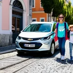 지엠 쉐보레 볼트 EUV와 현대 아이오닉 5 비교 - **Prompt: Chevrolet Bolt EUV – Urban Family Adventure in Lisbon**
    A cheerful Portuguese family (...